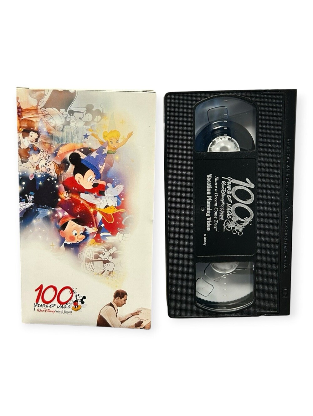 Walt Disney World Resort Vacation Planning Video VHS Promo w/ Inserts